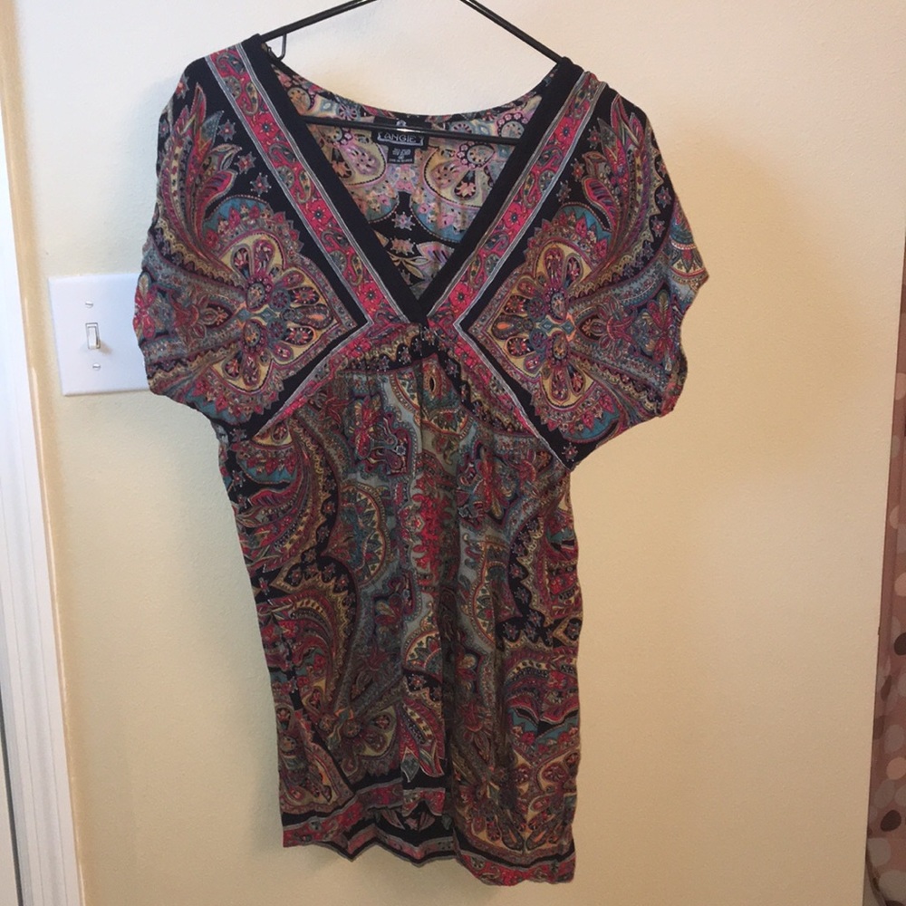Angie v-neck dress